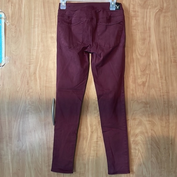 AMERICAN Eagle‎ Extreme Leggings Purple Jeans - Picture 3 of 8